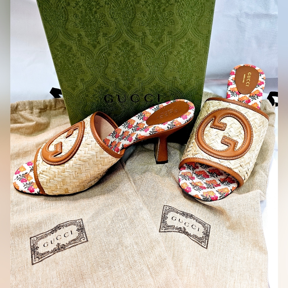 Gucci Palmi Palmy 41.5 Sandal NWT